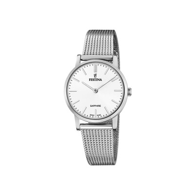 Montre Festina Swiss Made Acier Classique F20015/1