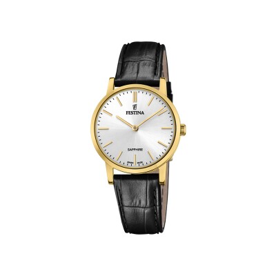 Montre Festina Swiss Made Cuir Classique F20017/1