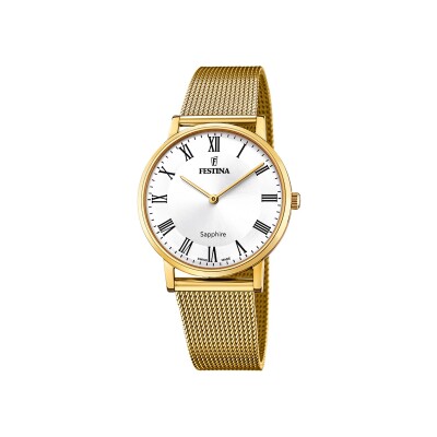 Montre Festina Swiss Made Acier Classique F20022/4