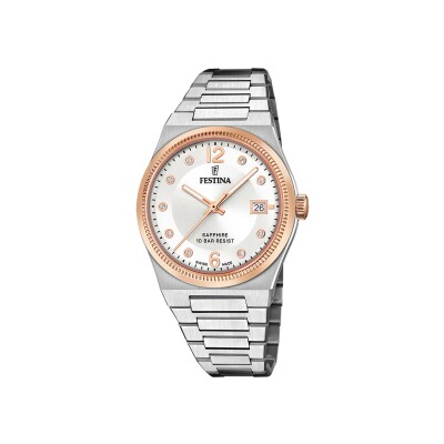 Montre Festina Swiss Made Rivé Collection F20037/1