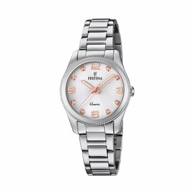Montre Festina Mademoiselle Femme Acier F20208/1