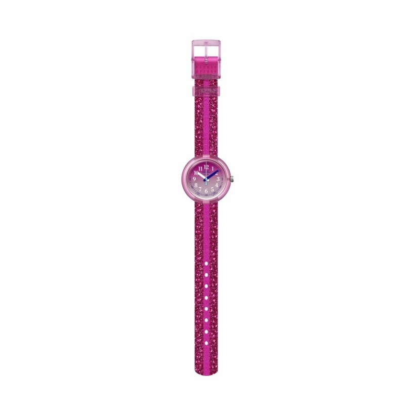 Montre Flik Flak Power Time Pink Sparkle