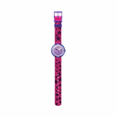 Montre Flik Flak Power Time Glitter Stars