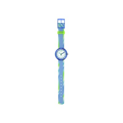 Montre Flik Flak Spring Has Sprung Flip It Blue!