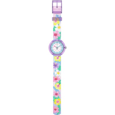 Montre Flik Flak Island Greetings Hibiskiss