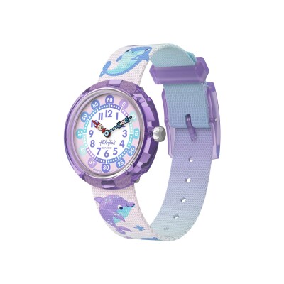 Montre Flik Flak Island Greetings Happy Dolphins
