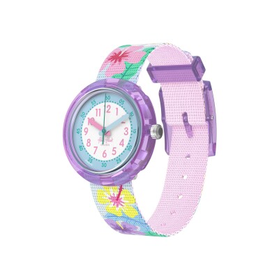 Montre Flik Flak Island Greetings Hibiskiss