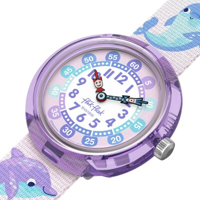 Montre Flik Flak Island Greetings Happy Dolphins
