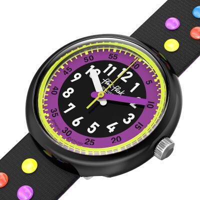 Montre Flik Flak Cosmic Fun astro disco
