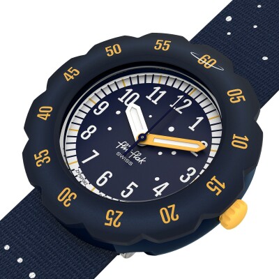 Montre Flik Flak Cosmic Fun space quest