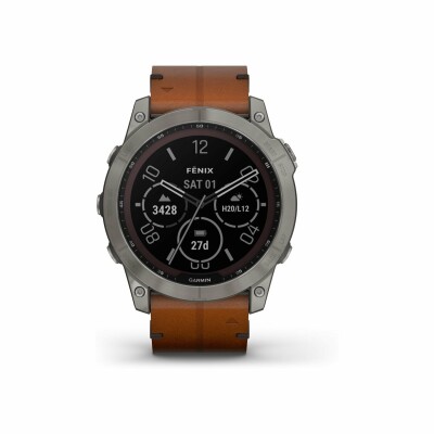 Montre Garmin fēnix 7X Sapphire Solar