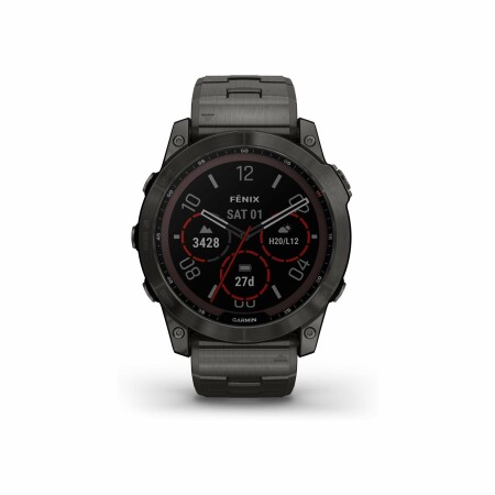 Montre Garmin fēnix 7X Sapphire Solar