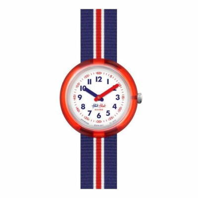 Montre Flik Flak Red band