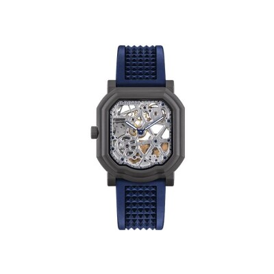 Montre Gerald Charles Maestro Maestro 8.0 GC Sport Squelette in Grade 5 Titanium and Royal Blue