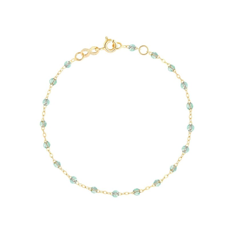 Bracelet Gigi Clozeau Classique en or jaune et résine ice, 15cm