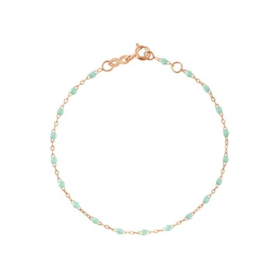 Gigi Clozeau Classique bracelet, rose gold, jade resin, size 15cm