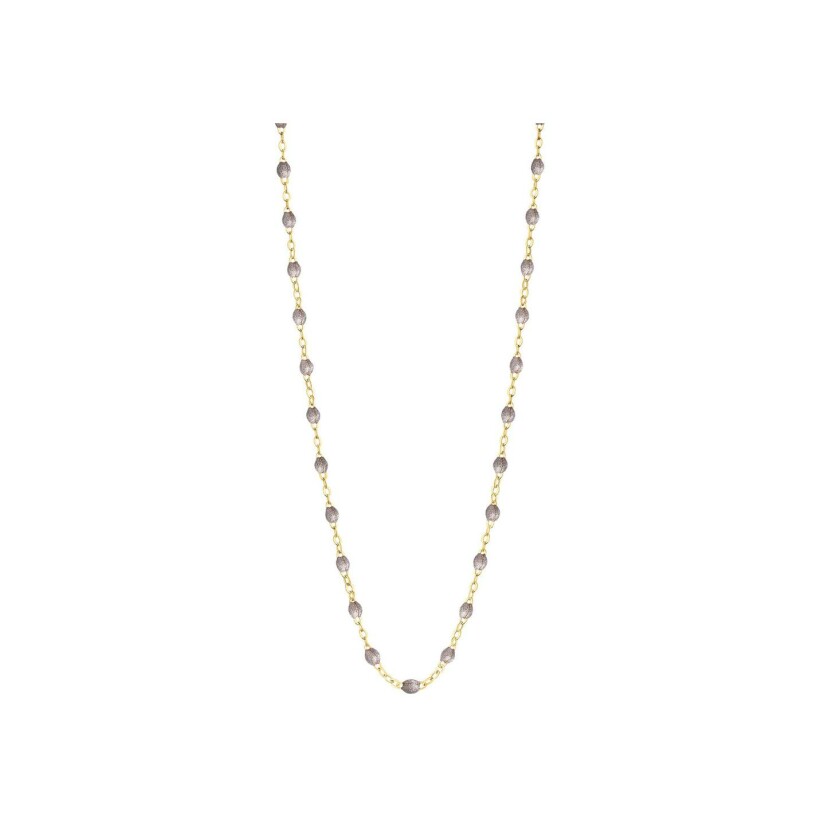 Collier Gigi Clozeau Classique en or jaune et résine argent, 45cm