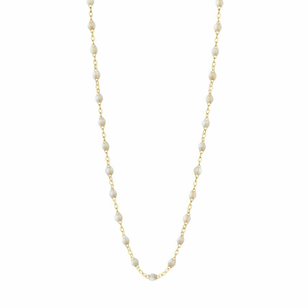 Collier Gigi Clozeau Classique en or jaune et résine opale, 36cm