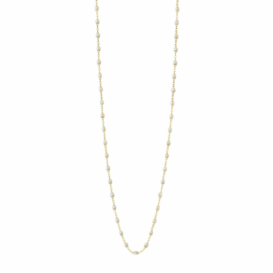 Collier Gigi Clozeau Classique en or jaune et résine opale, 60cm