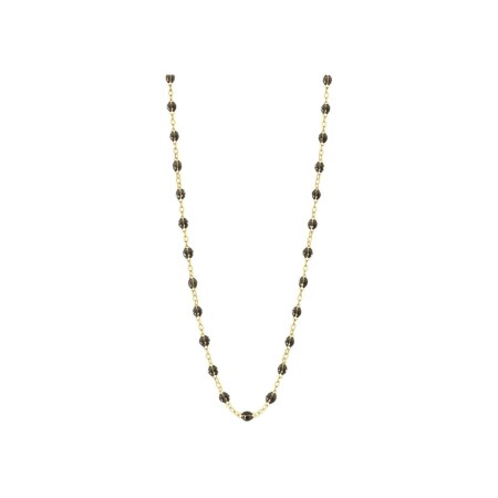 Collier Gigi Clozeau Classique en or jaune et résine quartz, 45cm