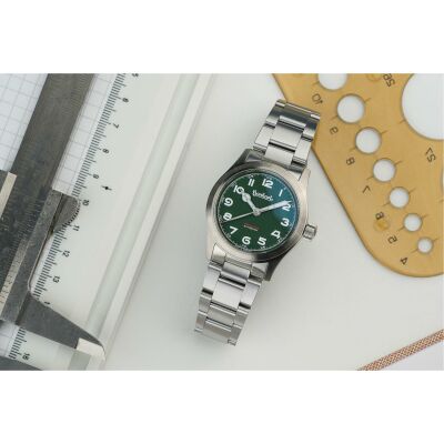 Montre Hanhart 1882 MAD Preventor HD12™, bracelet acier