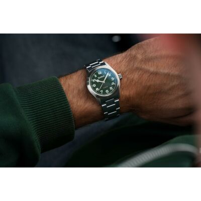 Montre Hanhart 1882 MAD Preventor HD12™, bracelet acier
