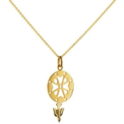 Croix Arthus Bertrand Croix Tradi en or jaune