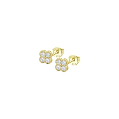 Boucles d'oreilles Lotus Silver Beyond Classics Fleur en argent