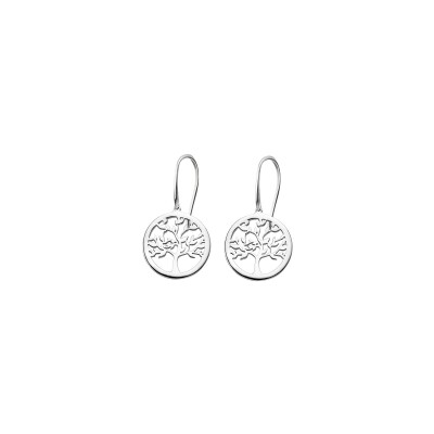 Boucles d'oreilles Lotus Silver Tree Of Life Tree Of Life en argent
