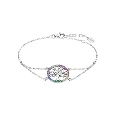 Bracelet Lotus Silver Rainbow It Girl en argent