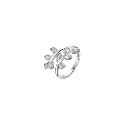 Bague Lotus Silver Glam Pure Essential en argent, taille 52