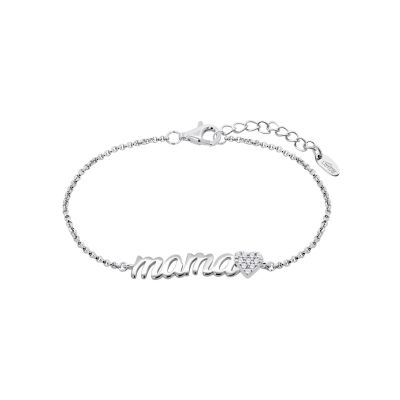 Bracelet Lotus Silver Mother's Love Maman en argent