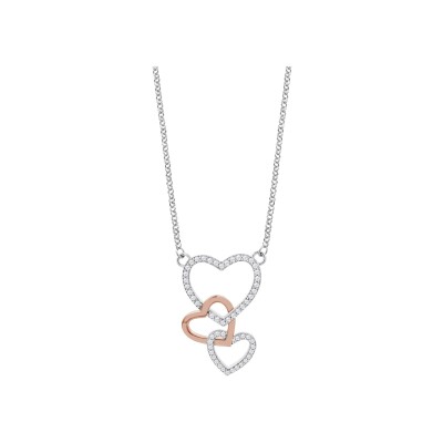Collier Lotus Silver Moments Coeur en argent