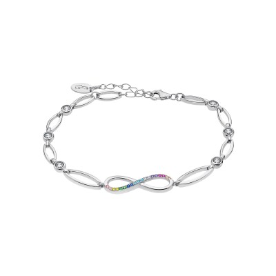 Bracelet Lotus Silver Rainbow en argent