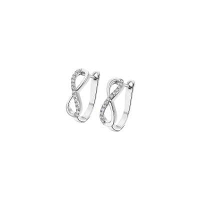 Boucles d'oreilles Lotus Silver Beyond Classics en argent