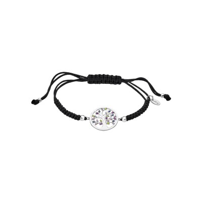 Bracelet Lotus Silver Rainbow en argent