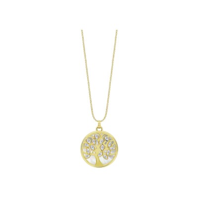 Collier Lotus Silver Tree Of Life en argent