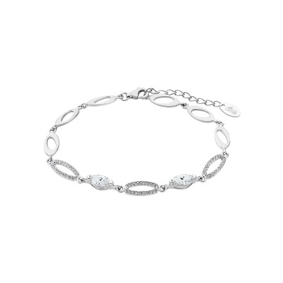 Bracelet Lotus Silver Glam Trendy en argent