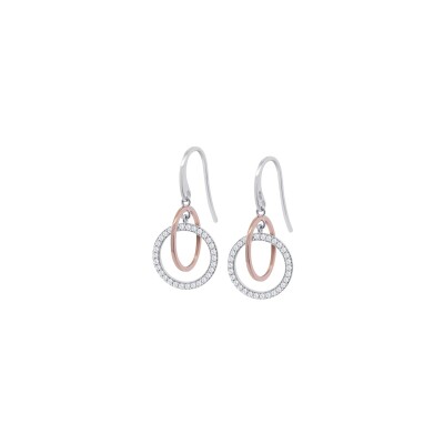 Boucles d'oreilles Lotus Silver Trendy en argent