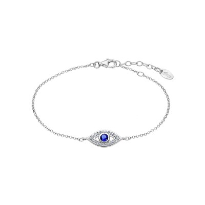 Bracelet Lotus Silver Mystic Oeil Turc en argent