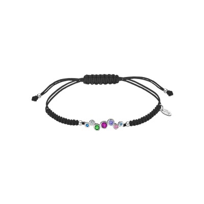 Bracelet Lotus Silver Rainbow en argent