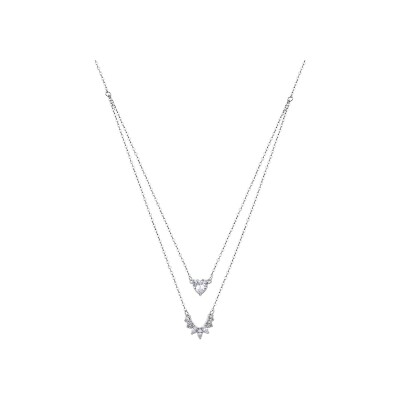 Collier Lotus Silver Glam Pure Essential en argent