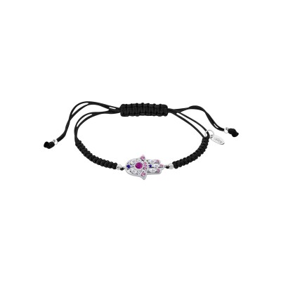 Bracelet Lotus Silver Rainbow Mystic en argent