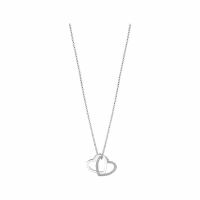 Collier Lotus Moments en argent et oxydes de zirconium