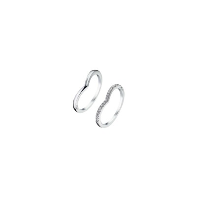 Bague Lotus Silver Glam Pure Essential en argent, taille 54