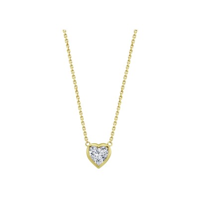 Collier Lotus Silver Essentials Coeur en argent
