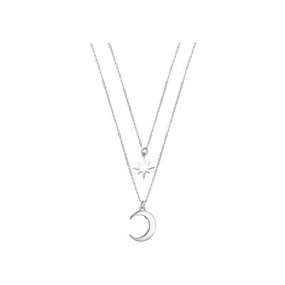 Collier Lotus Silver Trendy en argent