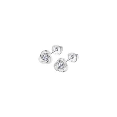 Boucles d'oreilles Lotus Silver Essentials Pure Essential en argent