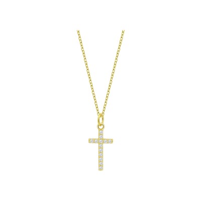 Collier Lotus Silver Beyond Classics Croix en argent