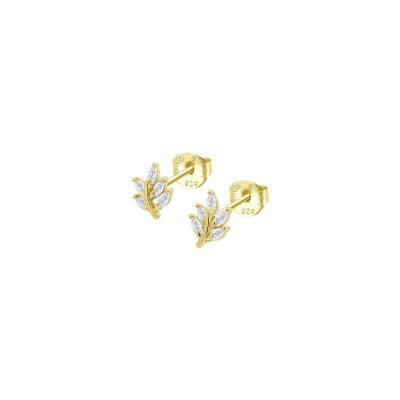Boucles d'oreilles Lotus Silver Beyond Classics en argent